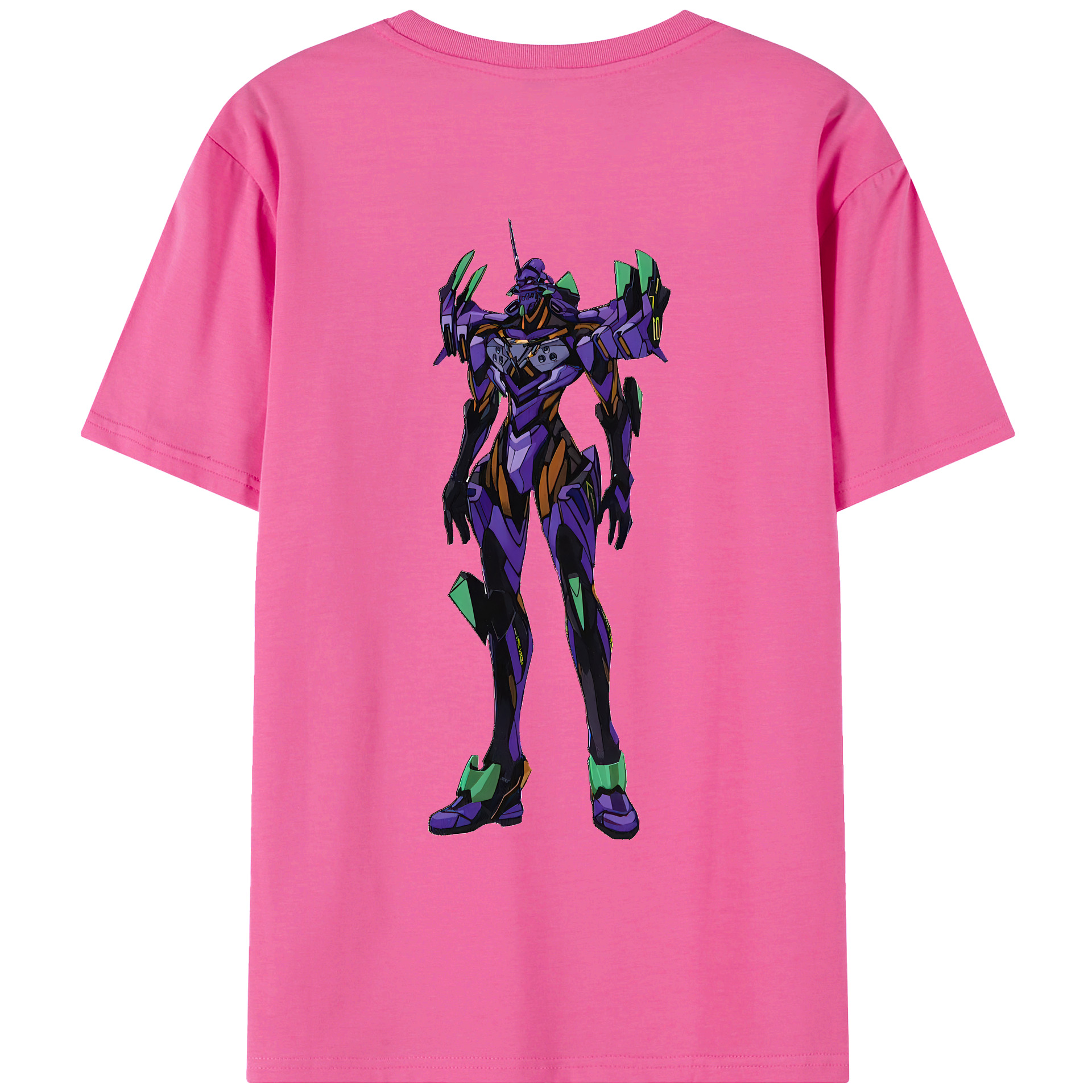 （画像用） EVA 新世紀エヴァンゲリオン レディース半袖Tシャツ(バックプリント)